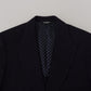 Dolce & Gabbana Elegant Black Single-Breasted Blazer