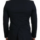 Dolce & Gabbana Chic Blue Single Breasted Formal Blazer