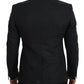 Dolce & Gabbana Elegant Gray Single Breasted Wool Blazer