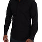 Dolce & Gabbana Elegant Slim Fit Formal Black Dress Shirt