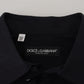 Dolce & Gabbana Elegant Slim Fit Formal Black Dress Shirt