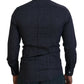 Dolce & Gabbana Elegant Slim Fit Dark Blue Dress Shirt