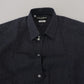 Dolce & Gabbana Elegant Slim Fit Dark Blue Dress Shirt