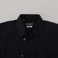 Dolce & Gabbana Elegant Slim Fit Martini Dress Shirt