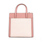 Michael Kors Cece Small Pink PVC North South Flap Tote Crossbody Bag Purse