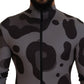 Dolce & Gabbana Elite Gray Patterned Men's Wetsuit Swimwear