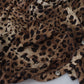 Dolce & Gabbana Elegant Leopard Wool Cardigan Sweater