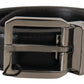 Dolce & Gabbana Elegant Black Leather Belt with Metal Buckle