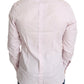 Dolce & Gabbana Elegant Slim Fit Pink Dress Shirt