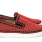 Christian Louboutin Black Smoothie/Black Pik Boat Flat Techno Shoes