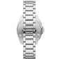 Emporio Armani Sleek Silver Chronograph Timepiece