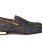 Christian Louboutin Navy/Nero Colannaki Flat Tissu Shoes