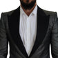 Dolce & Gabbana Elegant Jacquard Single Breasted Blazer