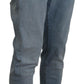 Dolce & Gabbana Elegant Slim Fit Light Blue Denim Pants