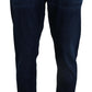 Dolce & Gabbana Elegant Slim Fit Dark Blue Denim Jeans