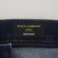 Dolce & Gabbana Elegant Slim Fit Dark Blue Denim Jeans