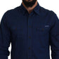 Dolce & Gabbana Elegant Blue Denim Casual Shirt