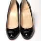 Christian Louboutin Simple Pump 85 Patent Black Heel