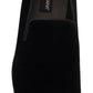 Dolce & Gabbana Elegant Black Slipper Loafers for Formal Occasions