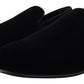 Dolce & Gabbana Elegant Black Slipper Loafers for Formal Occasions