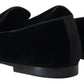 Dolce & Gabbana Elegant Black Slipper Loafers for Formal Occasions