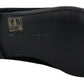 Dolce & Gabbana Elegant Black Slipper Loafers for Formal Occasions