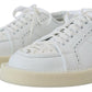 Dolce & Gabbana Elegant White Low Top Oxford Sneakers