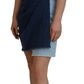 Dolce & Gabbana Chic Two Tone Denim Sheath Dress