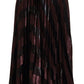 Dolce & Gabbana Elegant High Waist A-Line Maxi Skirt