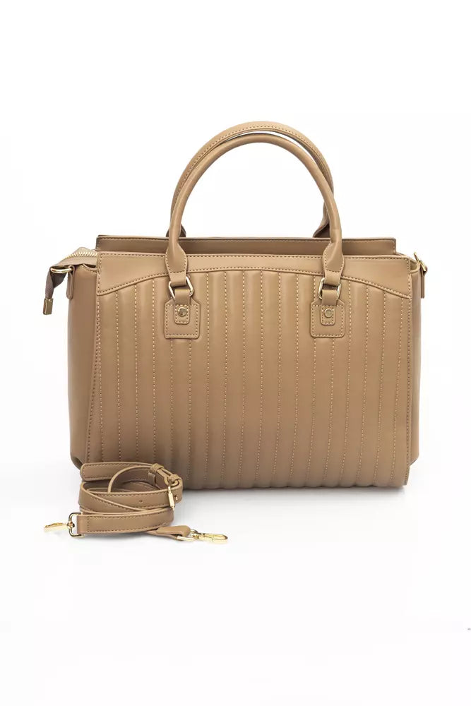 Baldinini Trend Beige Polyethylene Women Handbag