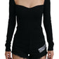 Dolce & Gabbana Elegant Sweetheart Neck Pullover Sweater