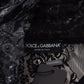 Dolce & Gabbana Elegant Designer Black Nylon Pullover Jacket