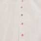 Dolce & Gabbana Elegant White Cotton Button-Up Blouse