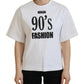 Dolce & Gabbana Elegant White Cotton Casual Tee