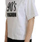 Dolce & Gabbana Elegant White Cotton Casual Tee