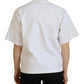 Dolce & Gabbana Elegant White Cotton Casual Tee