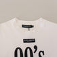 Dolce & Gabbana Elegant White Cotton Casual Tee