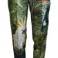 Dolce & Gabbana Elegant High Waist Multicolor Silk Trousers