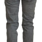 Care Label Chic Low Waist Skinny Gray Jeans