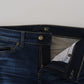 Just Cavalli Chic Low Waist Denim Pants in Blue