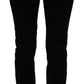 Dolce & Gabbana Chic Black Mid Waist Skinny Jeans