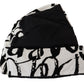 Dolce & Gabbana White Printed Nylon Women Winter Beanie Cap Hat