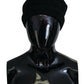 Dolce & Gabbana Black Virgin Wool Women Winter Beanie Cap Hat