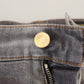 Dolce & Gabbana Elegant Gray Slim Fit Denim Jeans