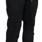 Dolce & Gabbana Elegant Grey Cotton Joggers for Men