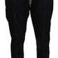 Dolce & Gabbana Elegant Tapered Black Trousers for Men