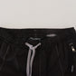 Dolce & Gabbana Elegant Tapered Black Trousers for Men