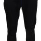 Dolce & Gabbana Elegant Tapered Black Trousers