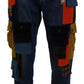 Dolce & Gabbana Chic Patchwork Cargo Denim Jeans