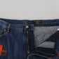 Dolce & Gabbana Chic Patchwork Cargo Denim Jeans